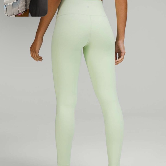 Lululemon Wunder Under High-Rise Tight 28" *Full-On Luxtreme 6 pants green - Picture 8 of 8